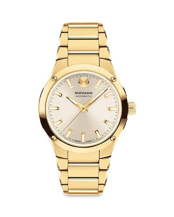 モバド レディース アクセサリー 腕時計 Movado Museum Imperiale Watch 33mm Gold/Gold ゴールド