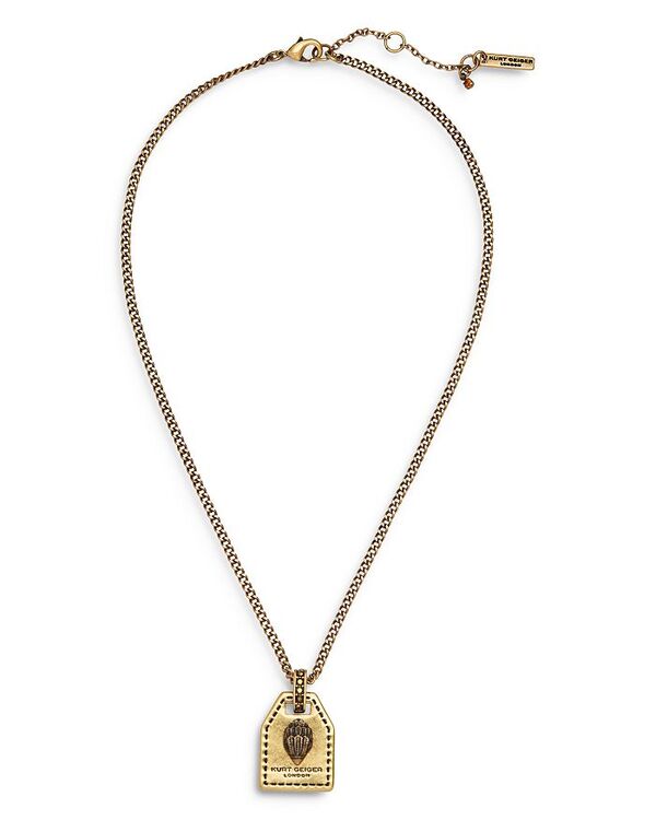 カートジェイガーロンドン レディース アクセサリー ネックレス・チョーカー・ペンダントトップ レース KURT GEIGER LONDON Signature Eagle Tag Pendant Necklace 16\