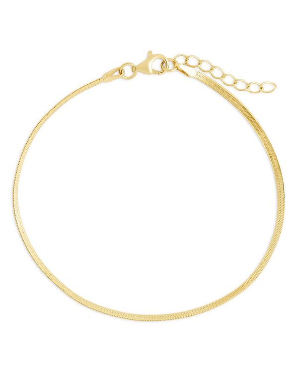 スターリングフォーエバー レディース アクセサリー ブレスレット・バングル・アンクレット Sterling Forever Herringbone Chain Bracelet Gold ゴールド 10,786円