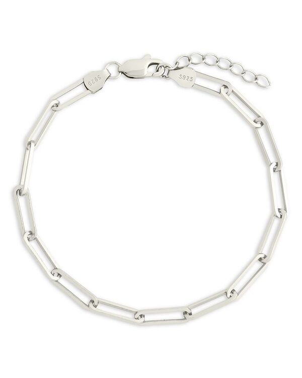 スターリングフォーエバー レディース アクセサリー ブレスレット・バングル・アンクレット Sterling Forever Bold Paperclip Chain Bracelet Silver シルバー