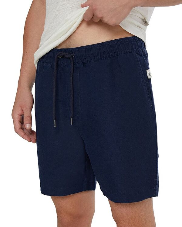 オニア レディース ボトムス ハーフパンツ・ショーツ レギュラーフィット ショートパンツ Onia Regular Fit 6" Drawstring Shorts Deep Navy ネイビー｜ReVida 店