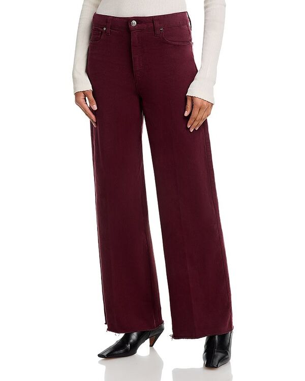 ペイジ レディース ボトムス デニムパンツ ヴィンテージーンズ PAIGE Anessa High Rise Raw Hem Jeans in Vintage Dark Oxblood Vintage Dark Oxblood オックスブラッド|ReVida 店