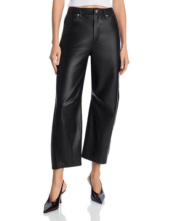 ブランクニューヨーク レディース ボトムス カジュアルパンツ レザー フェイクレザー BLANKNYC Faux Leather Barreleg Pants Evening Routine｜ReVida 店