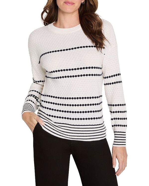 ニックプラスゾーイ レディース アウター ニット・セーター コットン NIC+ZOE Circle Around Cotton Cashmere Sweater Creamulti クリーム