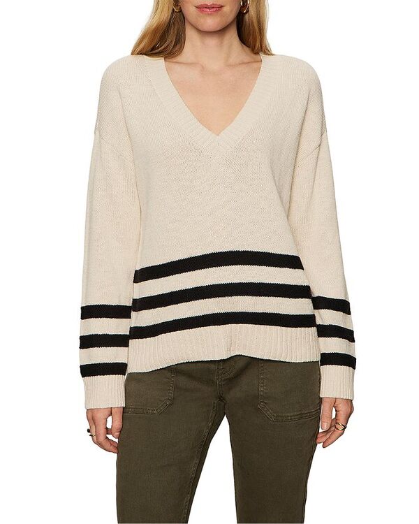 サンクチュアリー レディース アウター ニット・セーター Vネック Sanctuary Classic V Neck Sweater Light Oat