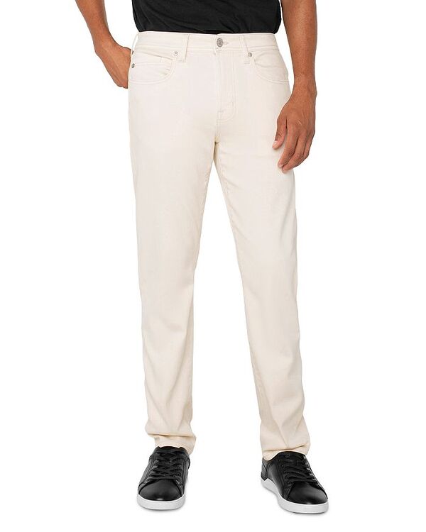 リヴァプール ロサンゼルス メンズ ボトムス デニムパンツ ジーンズ Liverpoolos Angeles Kingston Straight Fit Jeans in Parchment