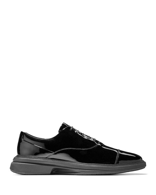 コールハーン メンズ シューズ オックスフォード キャップ Cole Haan Men riginalGrand Cityspectre Cap Toe Oxfords Black Patent ブラック