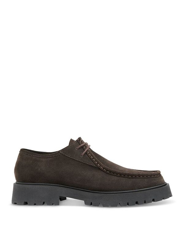 ホイッスルズ レディース シューズ スリッポン・ローファー スエードクロス スピード競技 Whistles Women\u0027suede Chunky Lace Up Loafers Chocolate 黒茶