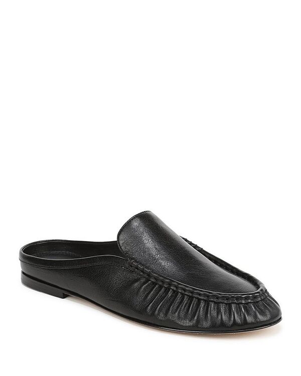 ヴィンス レディース シューズ パンプス ローファー Vince Women's Tevin Loafer Flats Black ブラック｜ReVida 店