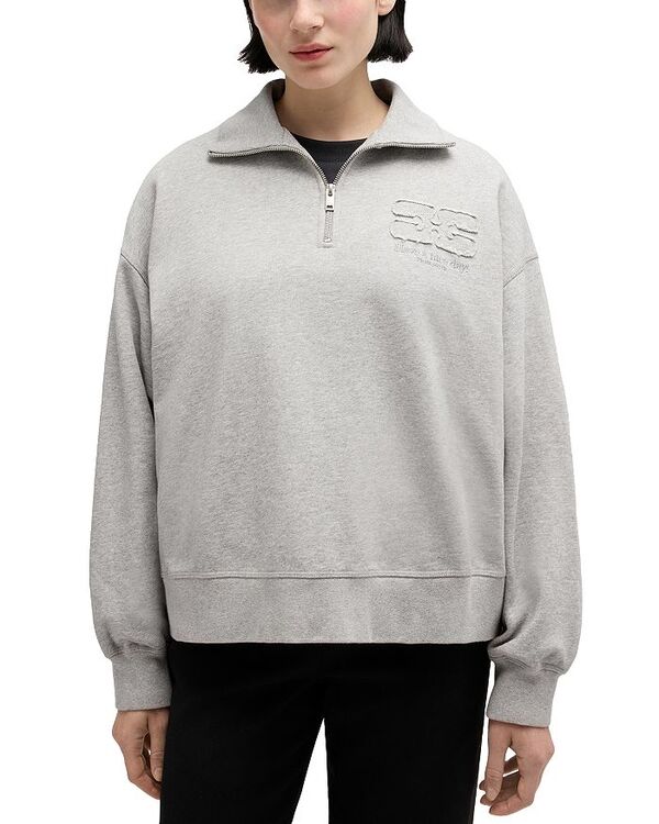 ガニー レディース アウター パーカー・スウェット ハーフジップ ティーシャツ GANNIsoli Half Zip Sweatshirt Paloma