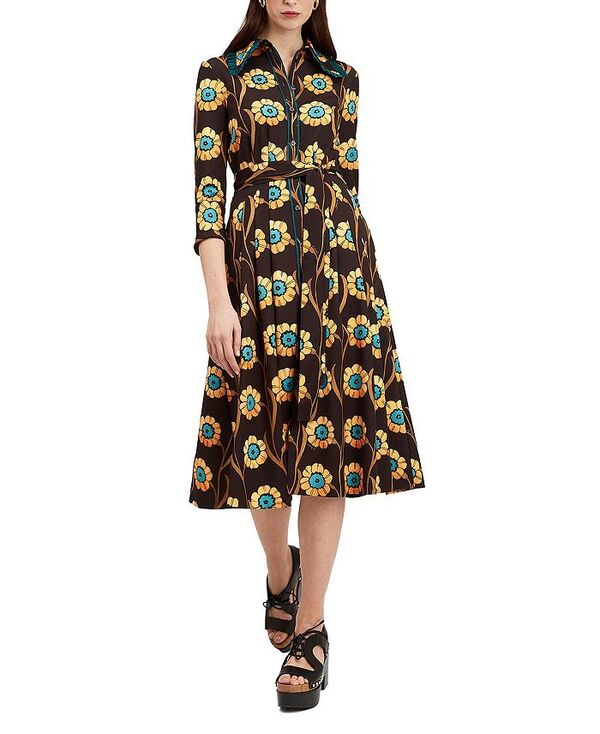 ラ・ダブル・ジェイ レディース トップス シャツ La DoubleJ La Comasca Shirt Dress Daisychain Black ブラック｜ReVida 店