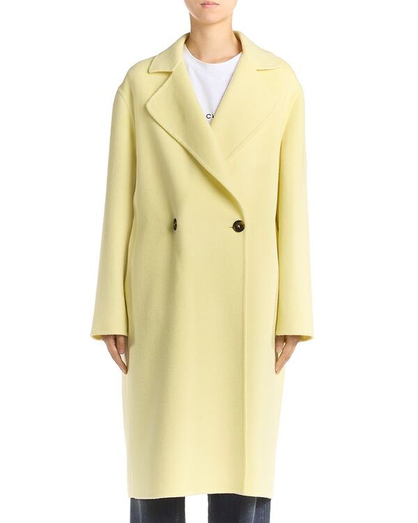 ステラマッカートニー レディース アウター 厚地の外套 Stella McCartney Iconicoat Sherbert Yellow 黄色
