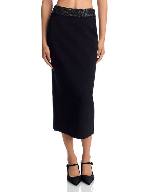 エーエルシー レディース ボトムスカート A.L.C. Jane Skirt Black/Black ブラック