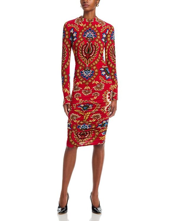 農園 レディース トップス 衣装 FARM Rio Folk Tapestry Dress Folk Tapestry Red 赤いこと