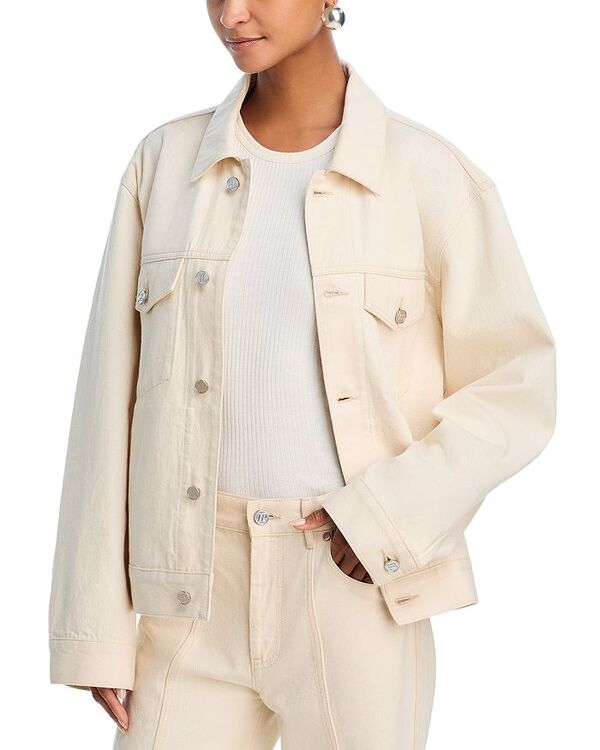 ヘルムート ラング レディース アウター ジャケット・ブルゾン Helmut Lang Classic Trucker Jacket Ecru エクリュ｜ReVida 店