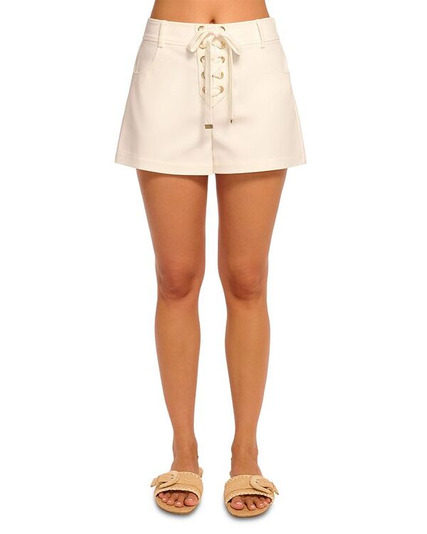 レイミー ブルック レディース ボトムス ハーフパンツ・ショーツ ショートパンツ Ramy Brook Alba Shorts Ivory アイボリー｜ReVida 店 33,020円