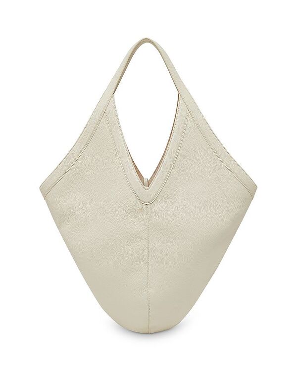 マンサーガブリエル レディース バッグ レザー Mansur Gavriel Soft Leather Hobo Bag Pearl/Warm Gold パール