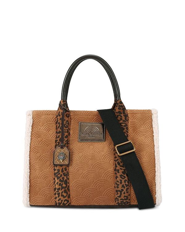 カートジェイガーロンドン レディース バッグ スエード KURT GEIGER LONDON Southbank Large Suede Tote Bag Brown ブラウン