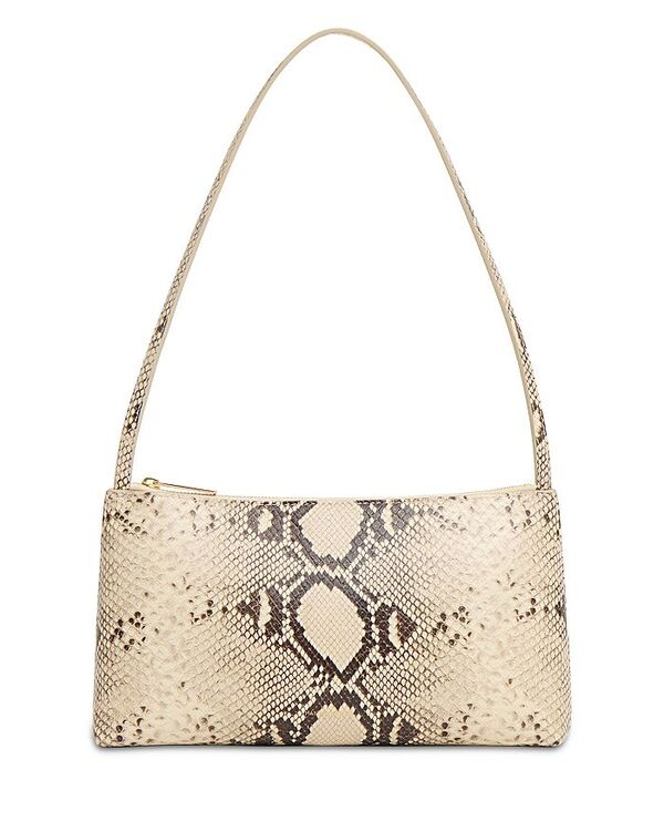 マンサーガブリエル レディース バッグ レザー Mansur Gavriel Gaia Embossed Leather Shoulder Bag Roccia