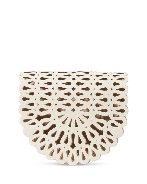 シムカイ レディース バッグ レザー SIMKHAI McCallaser Cut Leather Clutch Cream クリーム