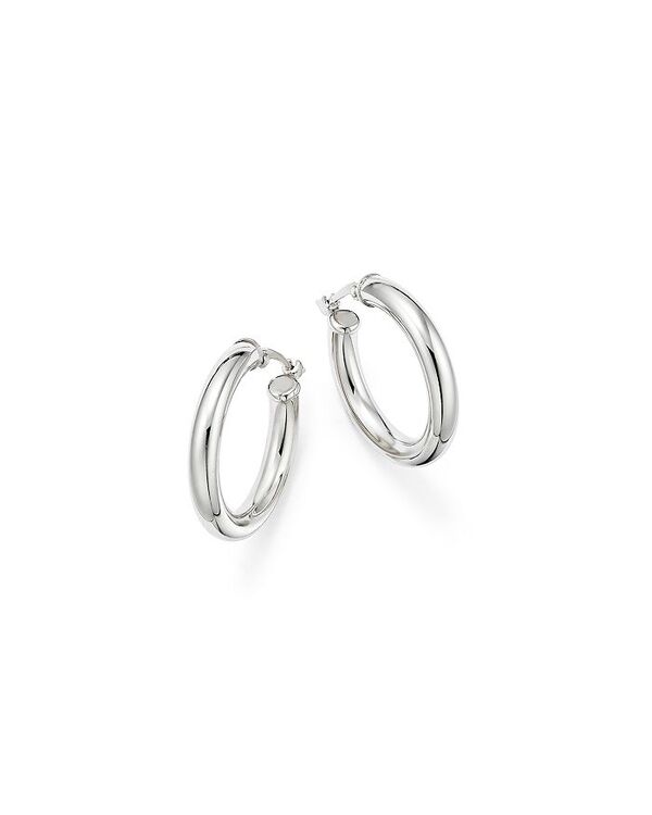 アクア レディース アクセサリー ピアス・イヤリング AQUA Sterling Silver Tube Hoop Earringsilver シルバー