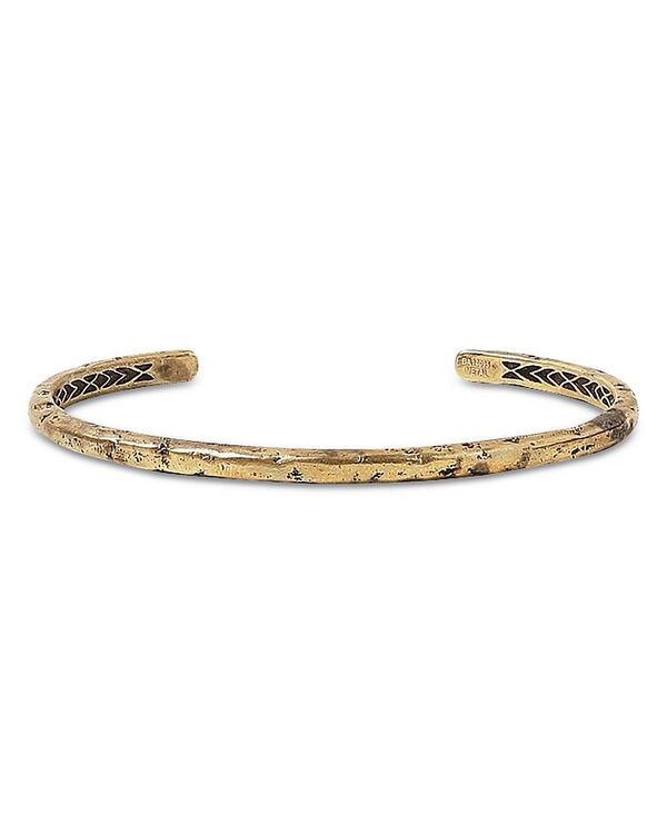 ジョンバルベイトス レディース アクセサリー ブレスレット・バングル・アンクレット John Varvatos Collection Men's Brass Artisan Cuff Bracelet Brass