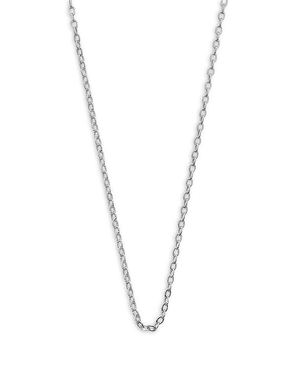 アクア レディース アクセサリー ネックレス・チョーカー・ペンダントトップ レース AQUA Bloomingdale's Fine Collection Sterling Silver Cable Chainecklace, 18\