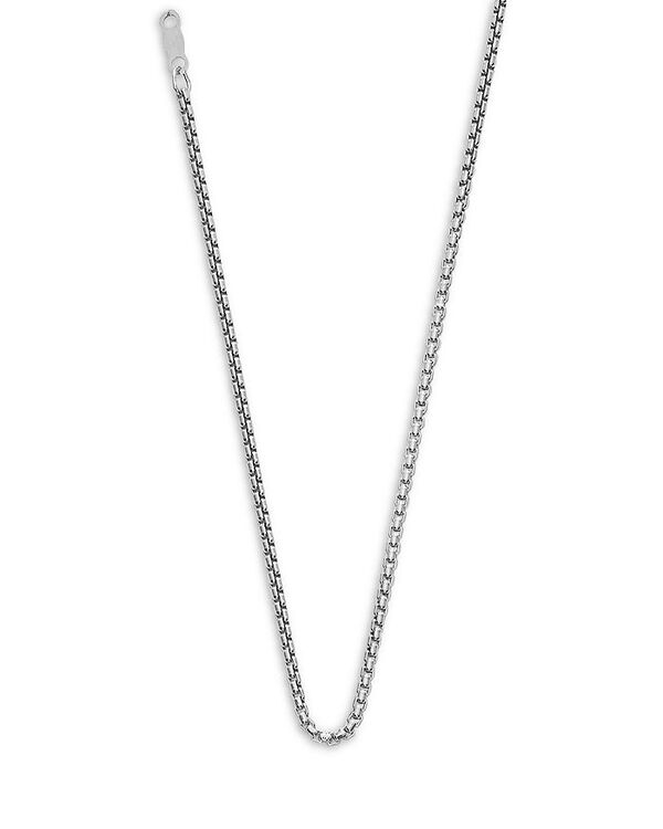 アクア レディース アクセサリー ネックレス・チョーカー・ペンダントトップ レース AQUA Bloomingdale's Fine Collection Venetian Sterling Silver Necklace, 18\