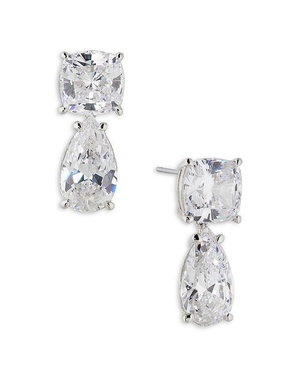 ナディール レディース アクセサリー ピアス・イヤリング Nadri Rockstars Mixed Cubic Zirconia Drop Earringsilver シルバー