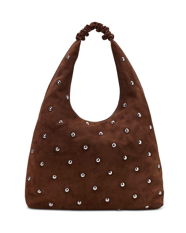 リフォーメーション レディース バッグ スエード Reformation Willow Studded Suede Tote Bag Espresso