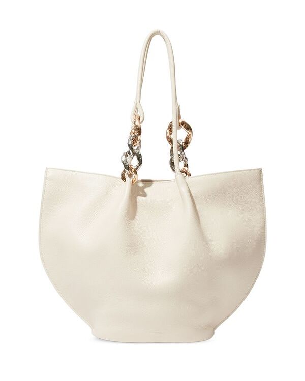 シムカイ レディース バッグ SIMKHAI Arlo Chain Pebbled Shoulder Bag Cream クリーム