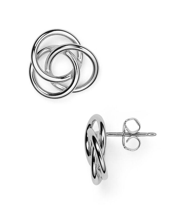 アクア レディース アクセサリー ピアス・イヤリング AQUA Sterling Silver Love Knot Earringsilver シルバー