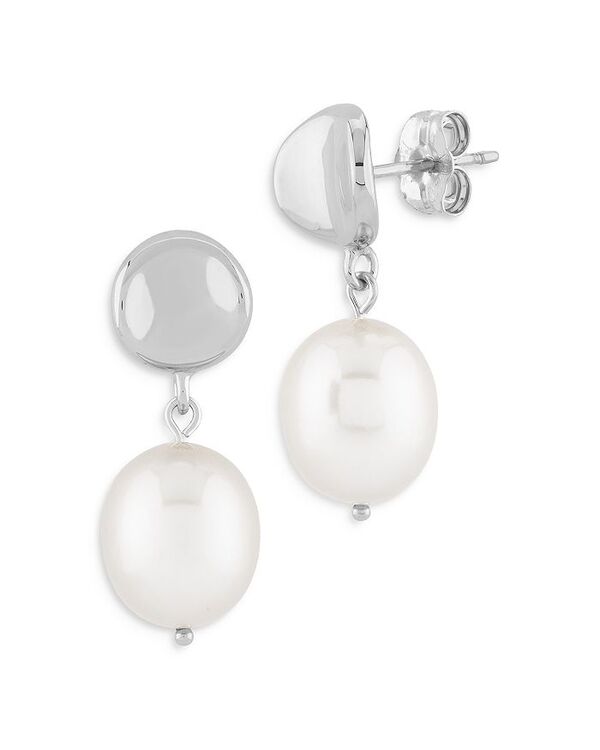 アクア レディース アクセサリー ピアス・イヤリング AQUA Bloomingdale's Fine Collection Cultured Freshwater Pearl Drop Earrings in Sterling White/Silver ホワイト