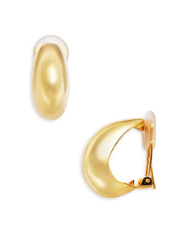 ケネスジェイレーン レディース アクセサリー ピアス・イヤリング Kenneth Jay Lane Tapered Half Hoop Clip On Earrings Gold ゴールド