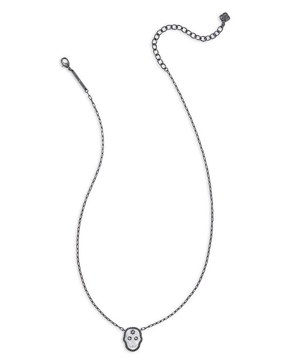 ケンドラスコット レディース アクセサリー ネックレス・チョーカー・ペンダントトップ レース Kendra Scott Pav & Mother Of Pearl Skeleton Pendant Necklace, 16\