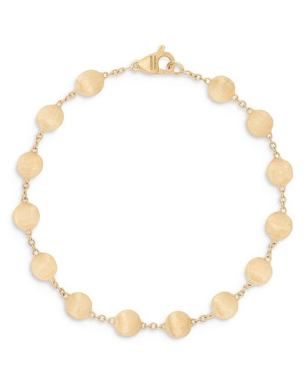 マルコ ビチェゴ レディース アクセサリー ブレスレット・バングル・アンクレット Marco Bicego 18K Yellow Gold Africa Textured Bead Bracelet Gold ゴールド