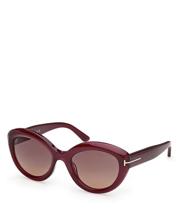 トム・ジェラルド・r・フォード レディース 付属物 サングラス・アイウェア Tom Ford Stacy Cat Eye Sunglasses, 53粍 Violiet