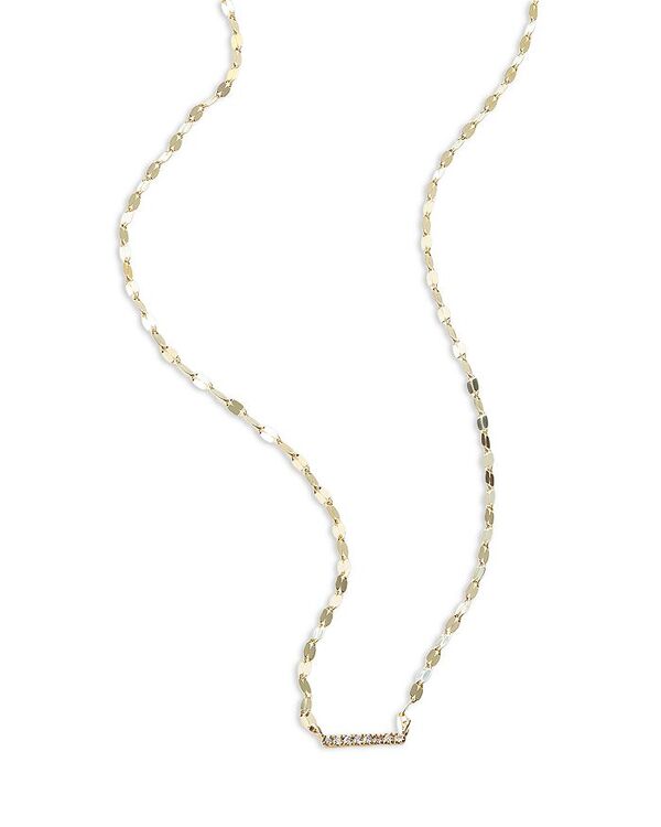 ラナ レディース アクセサリー ネックレス・チョーカー・ペンダントトップ ミニ レース LANA Jewelry Diamond Mini Bar Pendant Necklace in 14K Yellow or White Gold, 0.04 tcw Yellow Gold イエロー