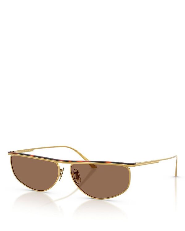 カイト レディース アクセサリー サングラス・アイウェア KHAITE X Oliver Peoples Irregular Oval Sunglasses, 59mm Gold ゴールド