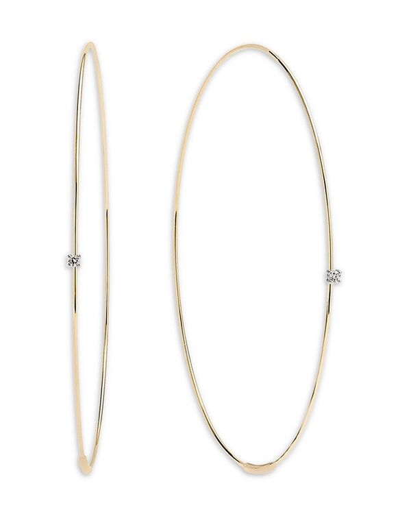 ラナ レディース アクセサリー ピアス・イヤリング LANA Jewelry Diamond Large Hoop Earrings in 14K Yellow Gold, 0.04 tcw Gold ゴールド 127,900円