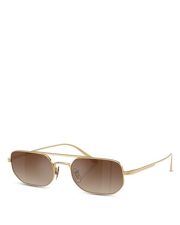 カイト レディース アクセサリー サングラス・アイウェア KHAITE x Oliver Peoples Pillow Sunglasses, 52mm Gold ゴールド