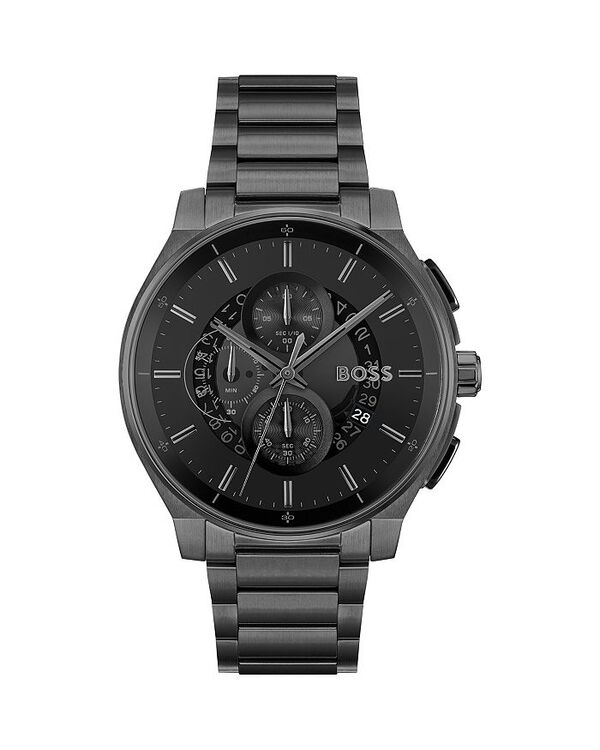 ヒューゴボス レディース アクセサリー 腕時計 BOSS Hugo Boss Peak 2.0 Chronograph, 45mm Black ブラック
