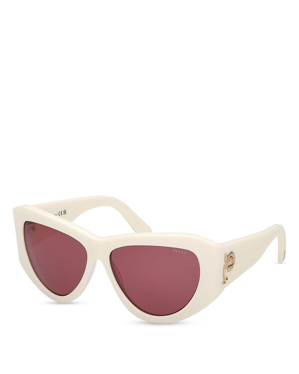 プッチ レディース 佩び物 サングラス・アイウェア Pucci Cat Eye Sunglasses, 58粍 While