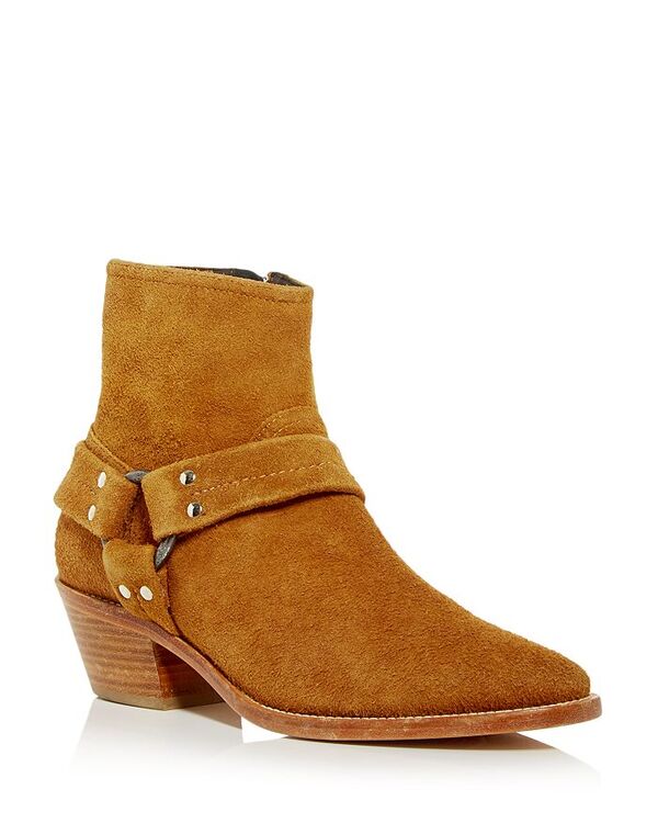ゴールデングース レディース シューズ 踵 ブーツ Golden Goose Deluxe Brand Women\u0027s Bretagne Mid Heel Moto Booties Copper Sue