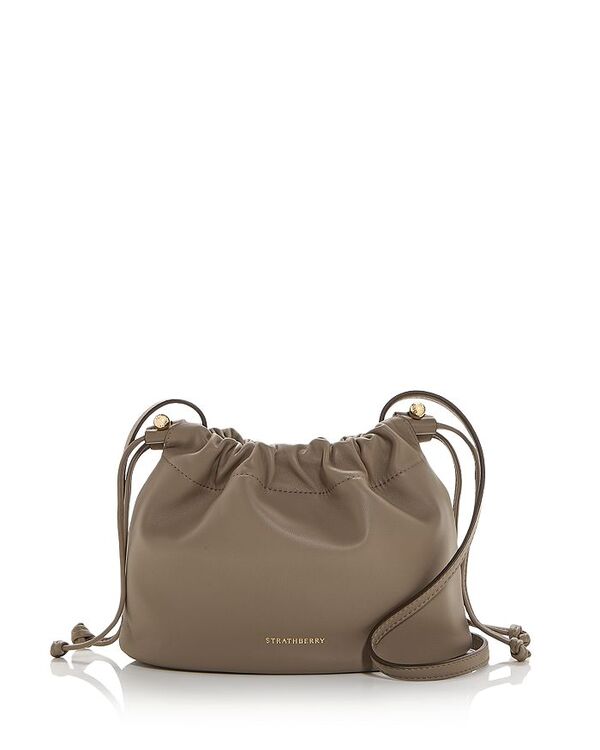 ストラスベリー レディース バッグ Strathberry Charlotte Drawstring Soft Nappa Crossbody Taupe トープ
