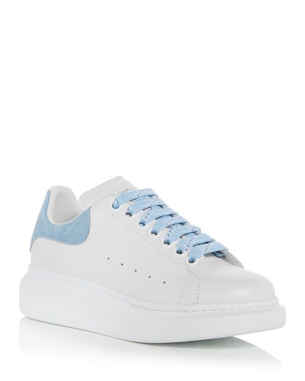 マックイーン レディース シューズ スニーカー McQueen Women's Oversized Sneakers Pale Blue/White ホワイト｜ReVida 店