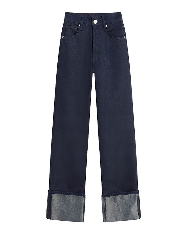 ハドソン レディース ボトムス デニムパンツ ワイドレッグ トール アンクル ジーンズ Hudson Rosie High Rise Wide Leg Ankle Jeans indigo Metallic Indigo Metallic インディゴ|ReVida 店