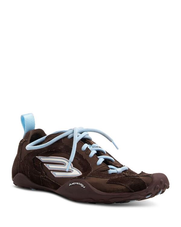 バレンシアガ レディース シューズ スニーカー Balenciaga Women's Monday Ultra Sneakers Brown/White/Light Blue ホワイト