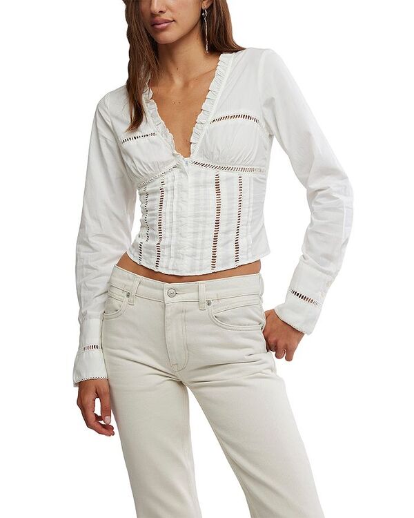 フリーピープル レディース トップス シャツ Free People Frankie Corsetop Clean Ivory アイボリー|ReVida 店