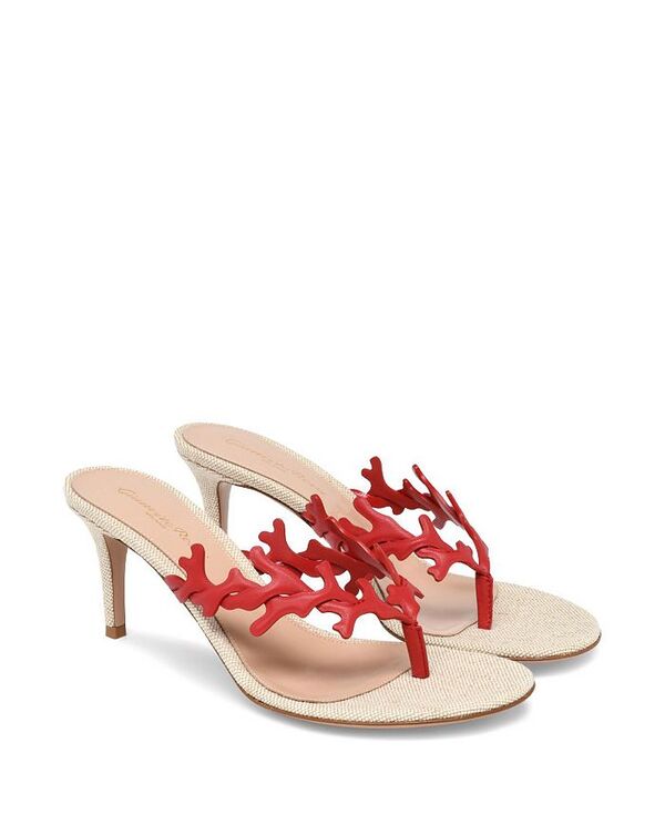 ジャンヴィト ロッシ レディース シューズ サンダル Gianvito Rossi Women's Ocean Thong Sandals White Nappa ホワイト 168,900円